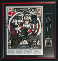 Tesseract “War of Being” World Tour Signed Poster + VIP Pass (Denver) – Framed