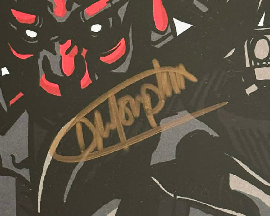 Tesseract “War of Being” World Tour Signed Poster + VIP Pass (Denver) – Framed