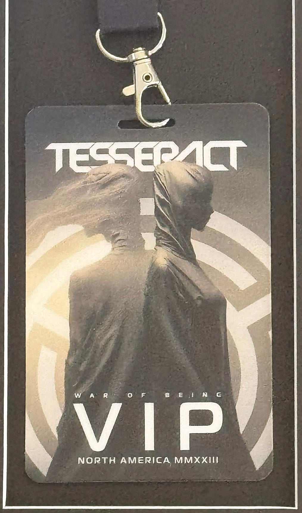 Tesseract “War of Being” World Tour Signed Poster + VIP Pass (Denver) – Framed