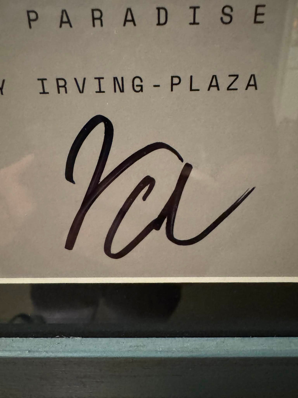 ERRA – Cure North America Tour 2024 Signed Poster | Denver Show | Professionally Frame