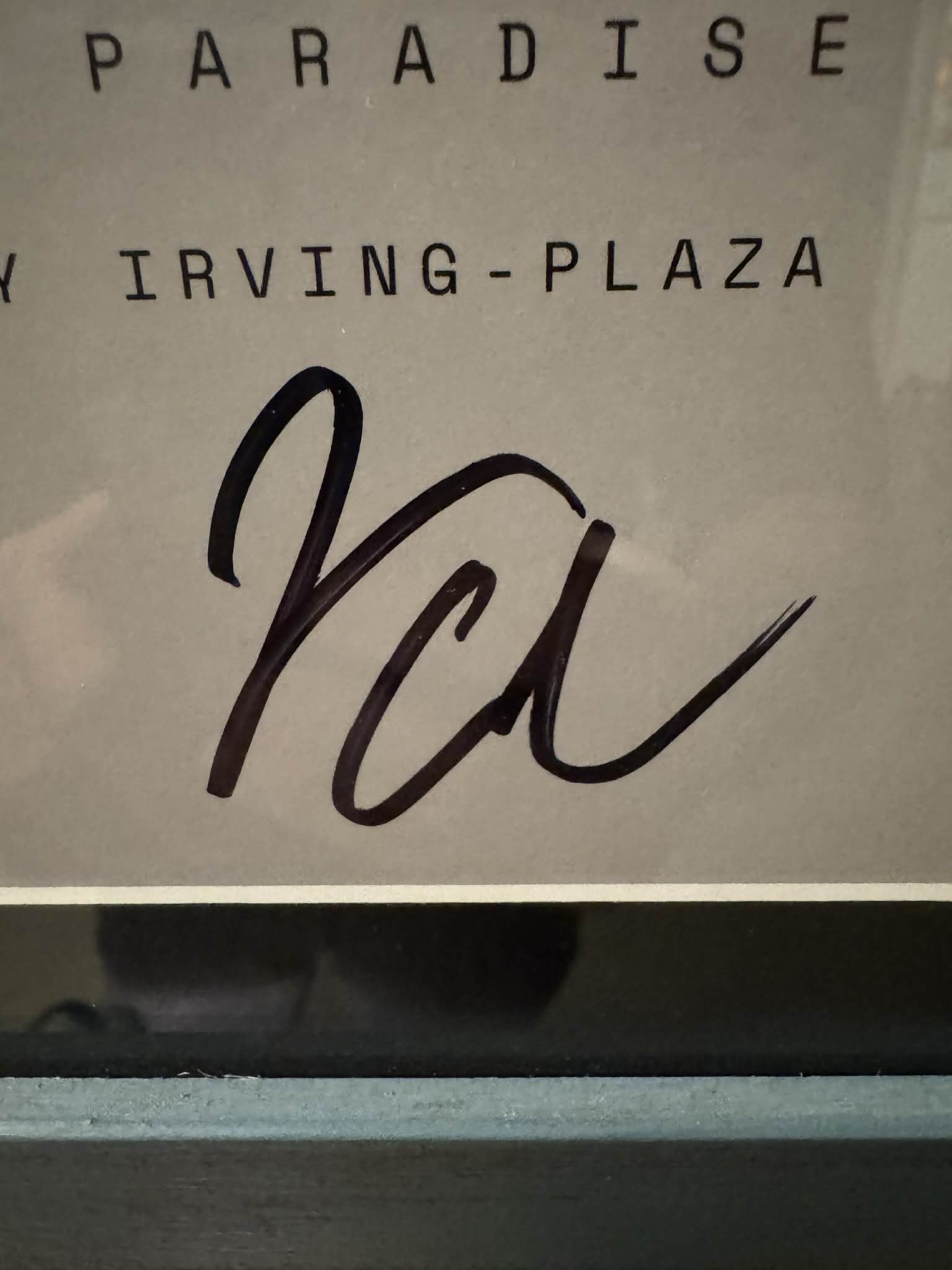 ERRA – Cure North America Tour 2024 Signed Poster | Denver Show | Professionally Frame