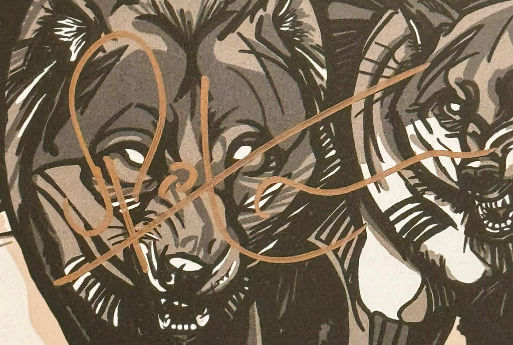 Tesseract “War of Being” World Tour Signed Poster + VIP Pass (Denver) – Framed