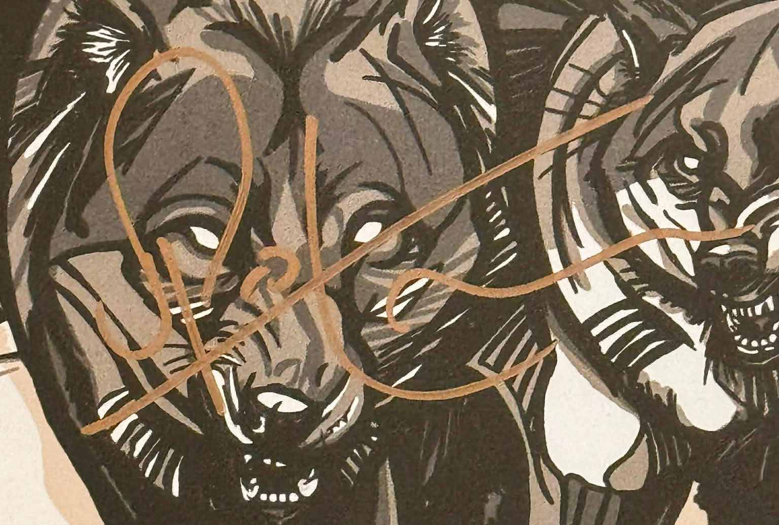 Tesseract “War of Being” World Tour Signed Poster + VIP Pass (Denver) – Framed